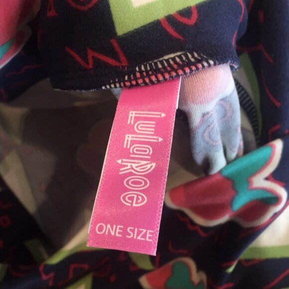 OS NWOT LuLaRoe Leggings Disney F02 621 - Picture 3 of 3